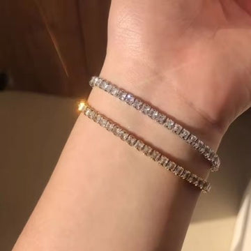 Diamonds chain bracelet