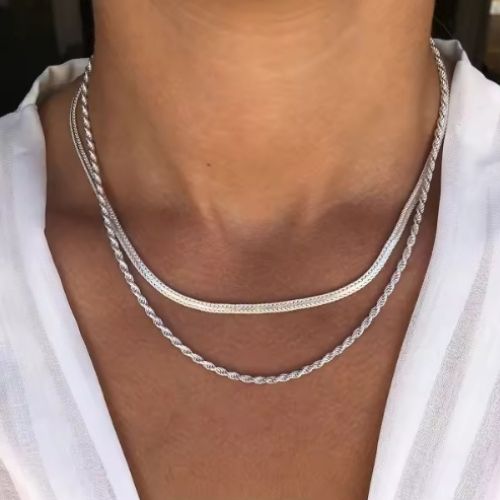Platinum Chain Necklaces
