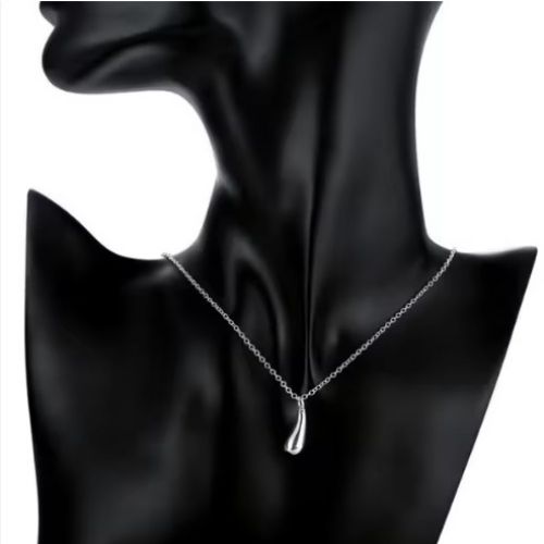 Platinum drop Necklaces set