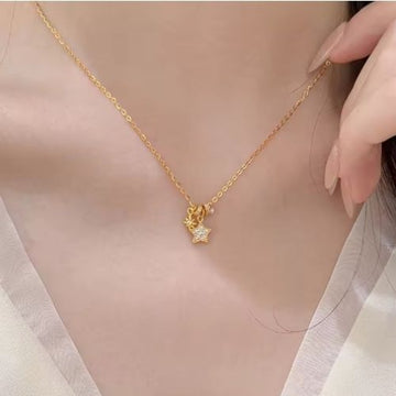 Star diamond Necklaces