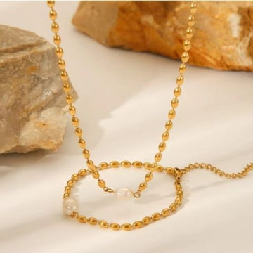 Pearl Delicate Chain Bracelets and Necklaces