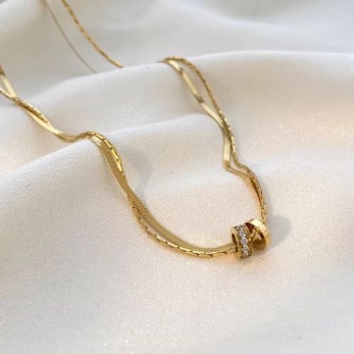 Two layers Necklaces