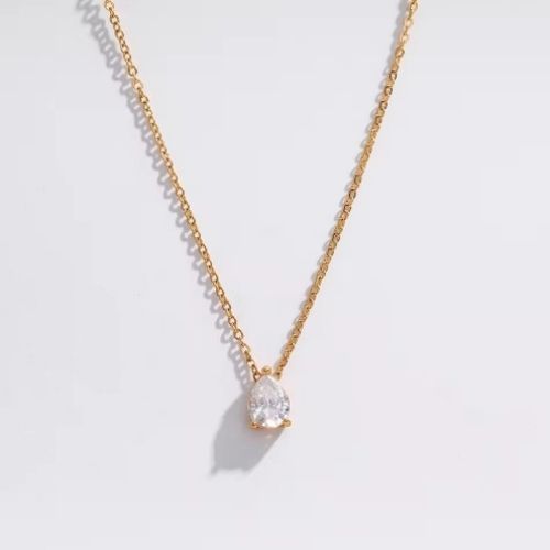 Oval diamond Necklaces