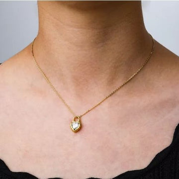 Log diamond Necklaces