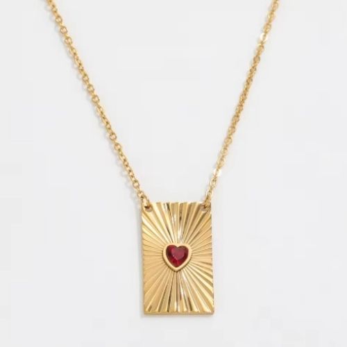 Heart tarot Necklaces