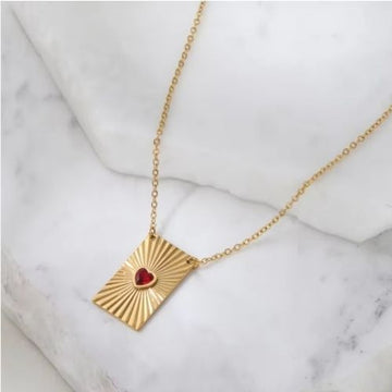 Heart tarot Necklaces