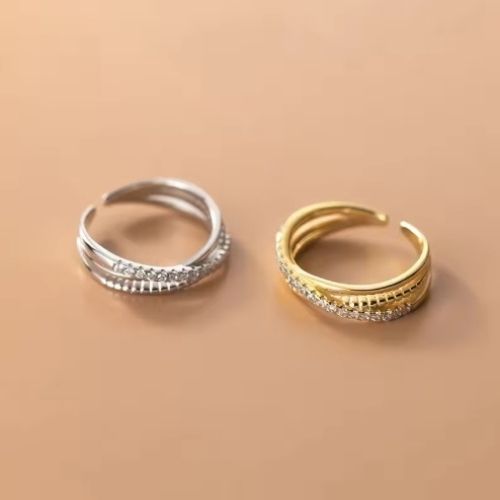 Two layers diamond Rings