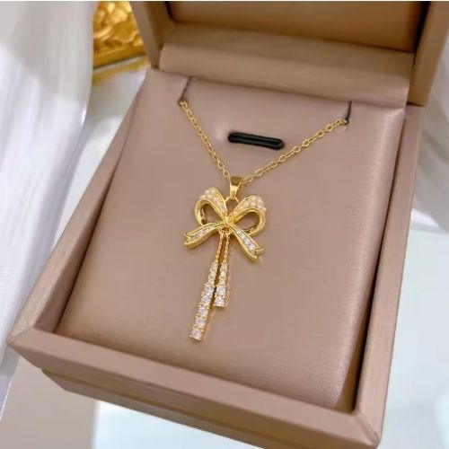 Bow Necklaces