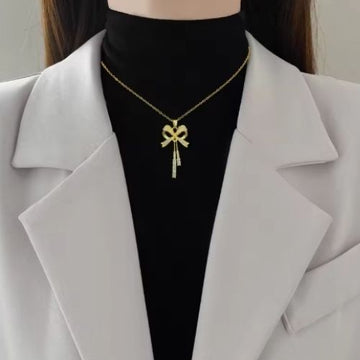 Bow Necklaces