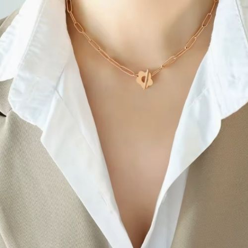 Flower chain Necklaces